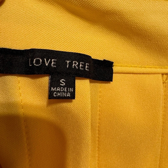 Love Tree Butter Yellow Skirt Sz S - Picture 7 of 9